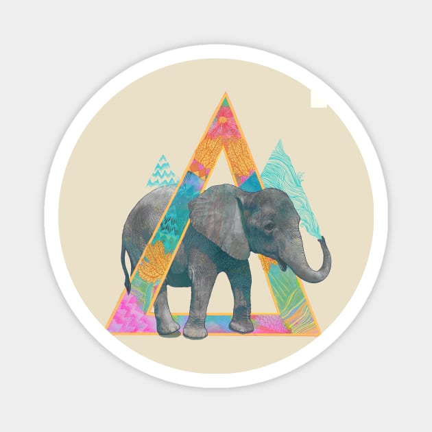 Elephant Magnet by LauraGraves